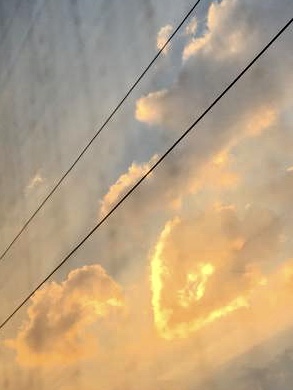 Herz-Jesu Wolkenhimmel über Königsstein am 28.02.2019